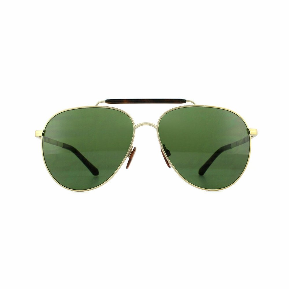 Burberry Matte Aviator 59mm Sunglasses - Picture 3 of 4
